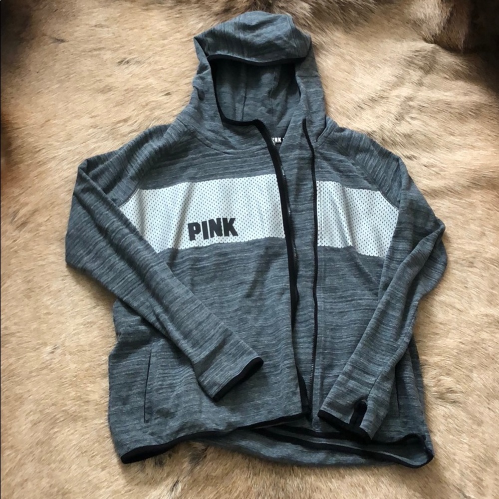 A-symmetrical Victoria’s Secret Pink Hoodie